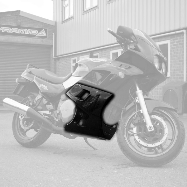 Pyramid Plastics Pyramid fairing lowers | unpainted | triumph sprint 900 1992>1994